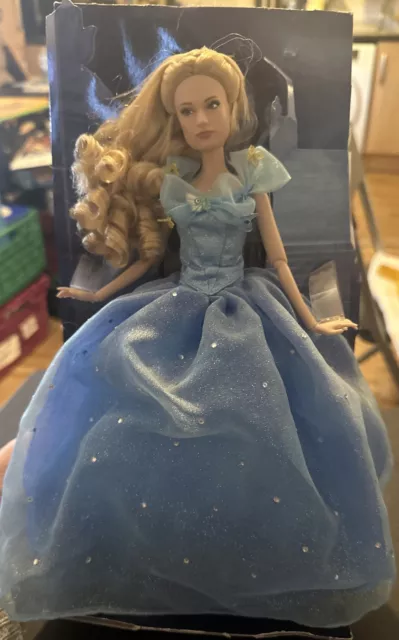 Disney Cinderella Live Action Cinderella Doll Film Collection Rare