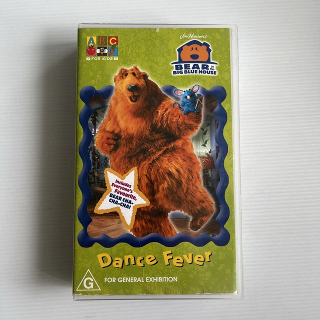 BEAR IN THE Big Blue House Dance Fever (VHS, 2001) PAL 29.95