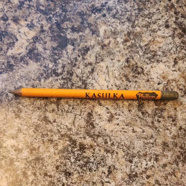 Vintage Kasulka Service Station Phillips 66 Pencil Gas Oil