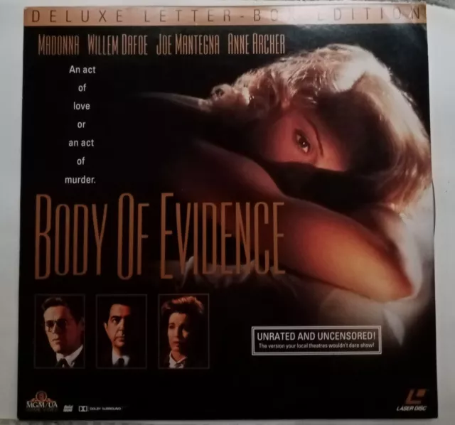 Madonna Body Of Evidence Laser Disc Vinyl  Second Hand 1992
