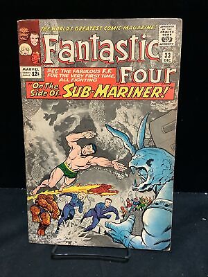Fantastic Four #33 (1st Attuma, Sub-Mariner) - Hot Key!