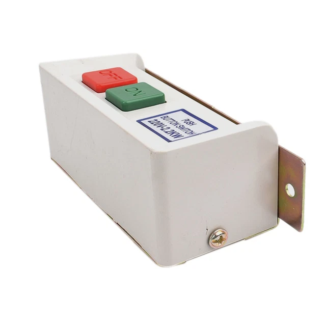 1PC 2 PUSH Button On &Off Switch For Industrial Sewing Machine Motor ...
