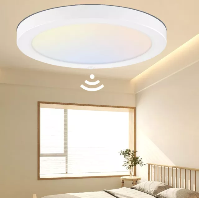 LED Deckenleuchte Deckenlampe Sensorlampe mit Bewegungsmelder Treppenleuchte DHL