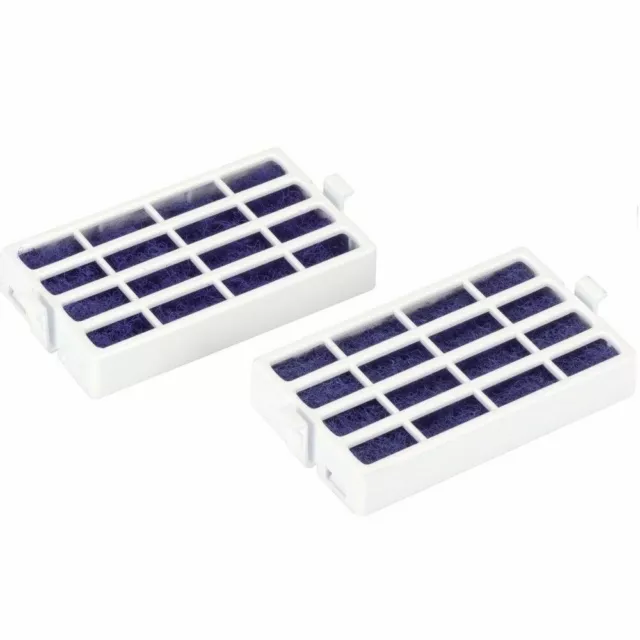 Antibakterieller / geruchshemmender Filter für Whirlpool-Kühlschrank 481248048172 ANT001 2er-Pack