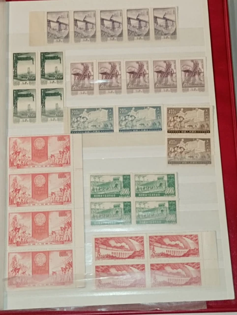 Timbres Chine Neufs Bonne Valeur