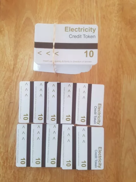 Electric Meter Card Single £10 Code A