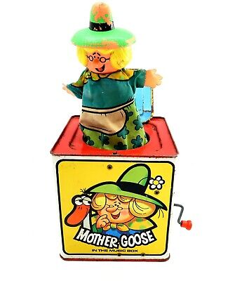 1971 mattel jack in the music box