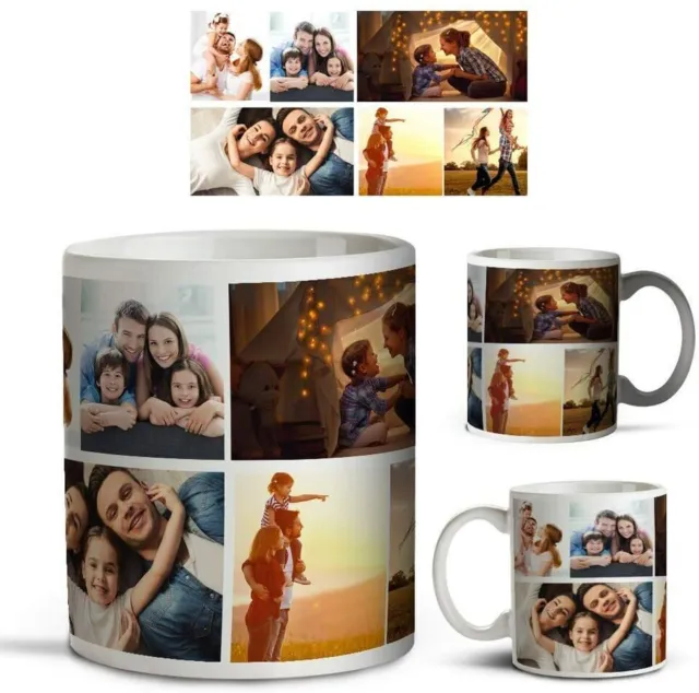 Personalised Mug Image photo design custom text LOGO Gift Tea Coffee Cup 11oz