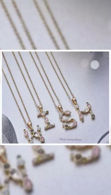 AVON JOSETTE INITIAL Necklace Lovely Gift 5.00 PicClick UK