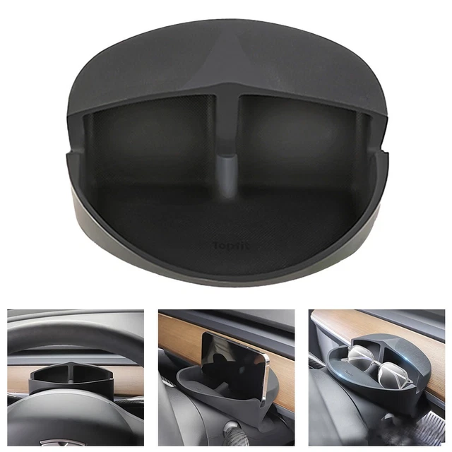 Organizer supporto silicone staffa telefono volante per Tesla modello 3/Y