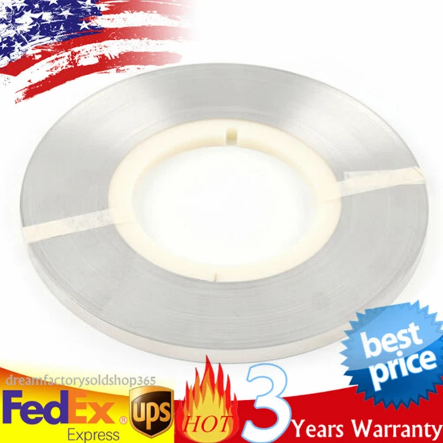 100M Nickelage Steel Strap Strip Sheets for Battery Spot Welder 0.15x8mm