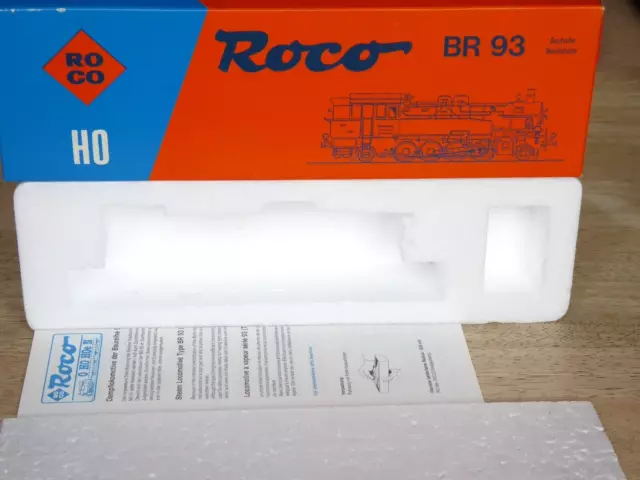 Roco 04122A - 43250 Envases Vacíos Locomotora Vapor Br 93 374 DRG ,DB,Dr Epoche