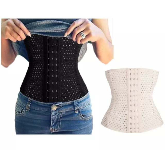 Women Underbust Corset Waist Trainer Body Girdle Slimming Shaper Control Cincher