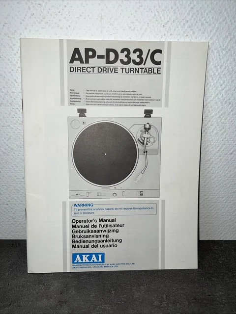 Mode d'emploi Akai TB340-47 Système home cinéma