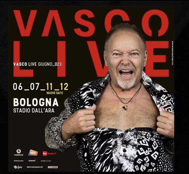 Vasco Rossi Bologna 12/06/2023 Settore Prato Gold