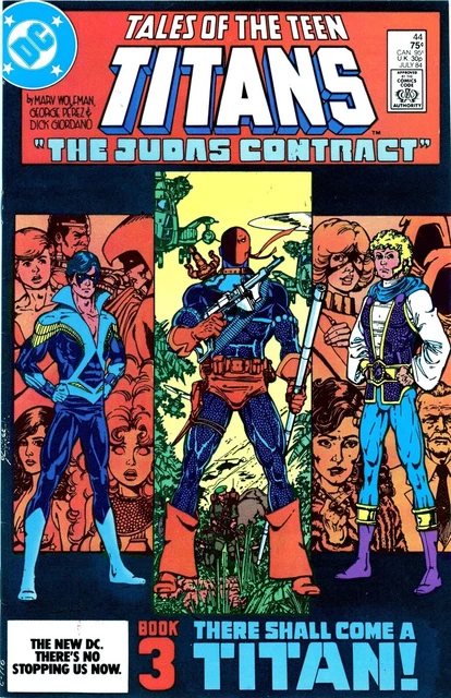 Tales of the Teen Titans #44 George Perez 1st NightwinKEY! JAMES GUNN DCU-NICE!