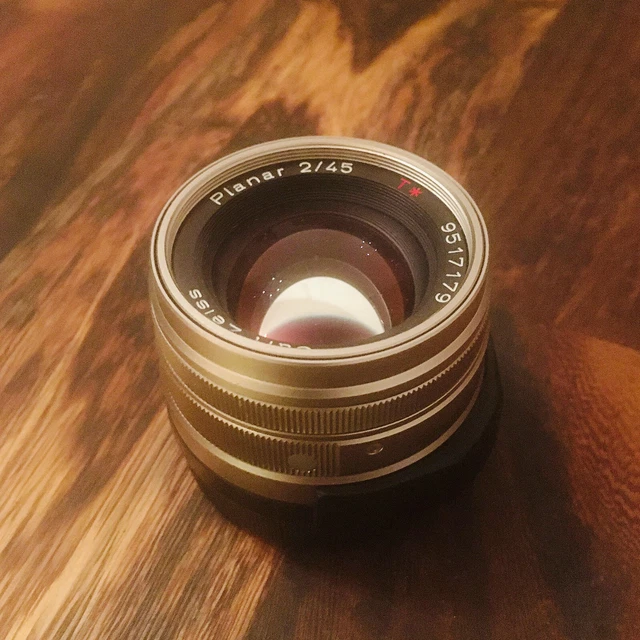 Contax G1/G2 45mm f2.0 Zeiss Planar T* lens - Top Zustand