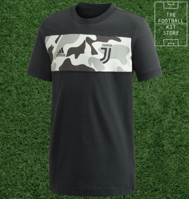 T-shirt ufficiale Adidas Juventus gioventù - T-shirt grafica Juve bambini - tutte le taglie