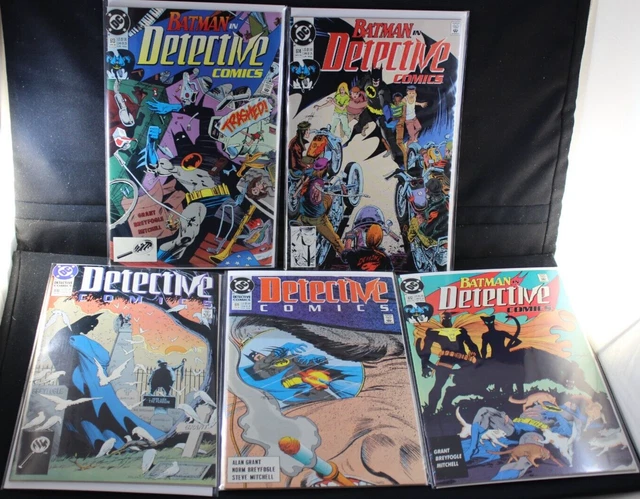 Detective Comics 610 611 612 613 614 Penguin Comic Lot VF+