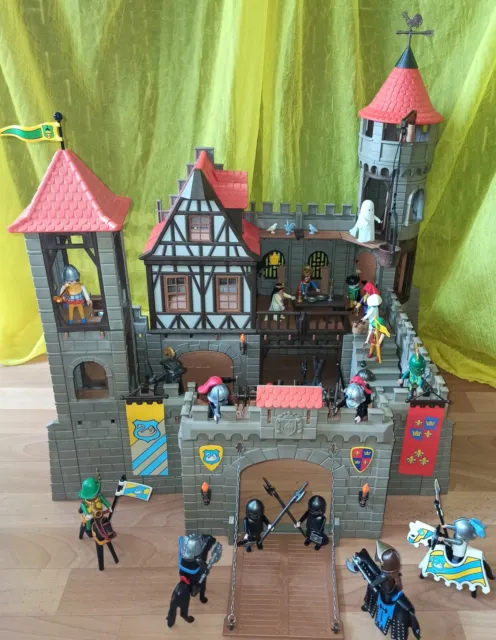 PLAYMOBIL* 3666 GROSSE ALTE RITTERBURG +Figuren+ viel Zubehör