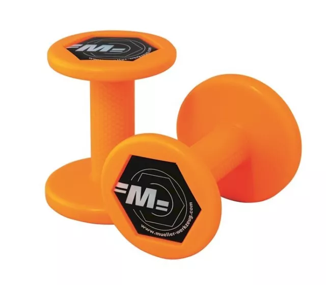 Muller-Werkzeug 04572000-ORANGE Magnétique Outil Support (2Pack) Oranges