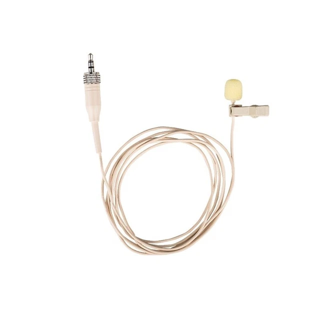 Skin Color Lavalier Microphone for Sennheiser Wireless Bodypack Transmitter