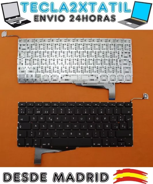 TECLADO PARA PORTATIL Apple MacBook Pro 15" A1286 (EMC 2556) año 2008 EN ESPAÑOL