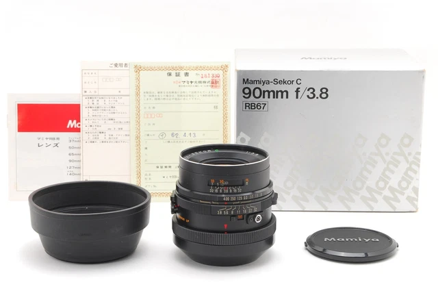 [NEAR MINT-- in Box] Mamiya Sekor C 90mm f/3.8 For RB67 Pro S SD From JAPAN