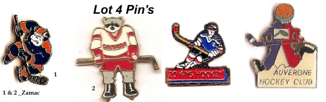 Pin's Rétro Sport Club Hockey Nice Aigle – Vintage – Métal