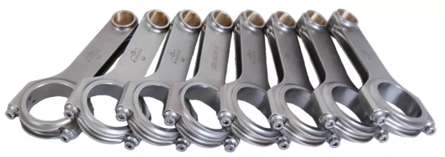 Eagle 4340 Forged H-Beam Rods 6.135 for Chevy BBC