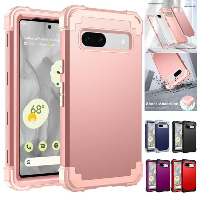 For Google Pixel 6a 7 Pro 5 4a 5G 3a XL Shockproof Heavy Duty Hard Case Cover