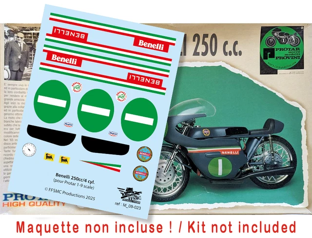 Maquette Protar Benelli 250 1/9 - Modélisme