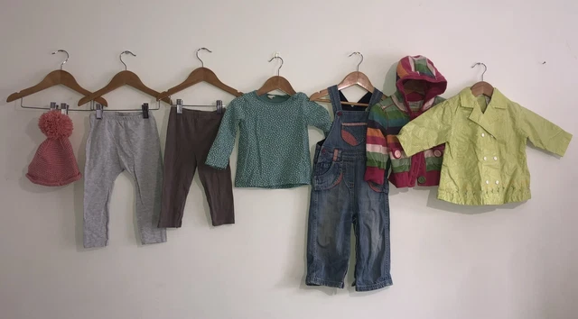 Pacchetto di vestiti per bambine età 12-18 mesi prossima cura materna H&M F&F