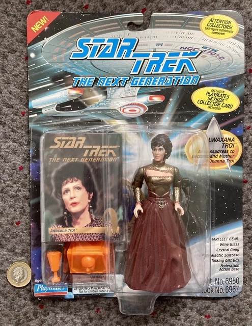VINTAGE STAR TREK Next Generation Playmates Figure - Lwaxana Troi ...