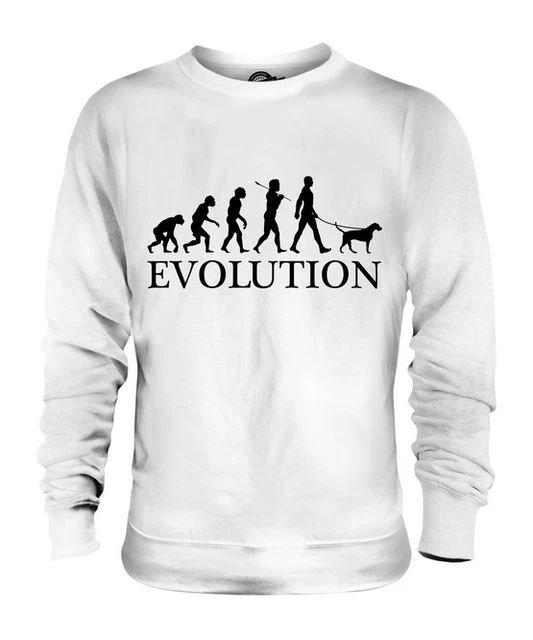 Maglione Tedesco Wirehaired Pointer Evolution Of Uomo Unisex Uomo Donna Cane