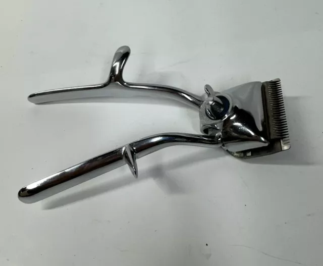 Vtg Clauss Fremont Metal Barber Hair Clippers Cutters Manual Hand Held Antique