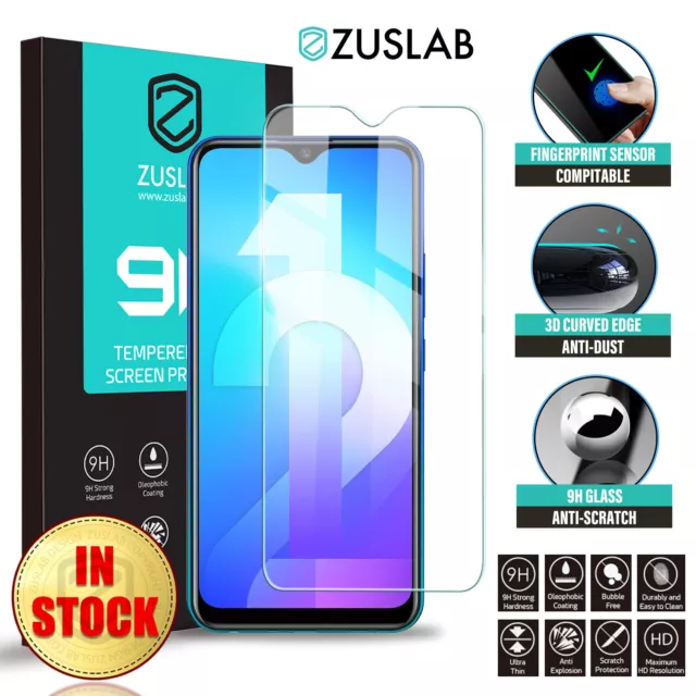 For VIVO Y11s Y17 Y12 S1 ZUSLAB 9H Full Cover Tempered Glass Screen Protector