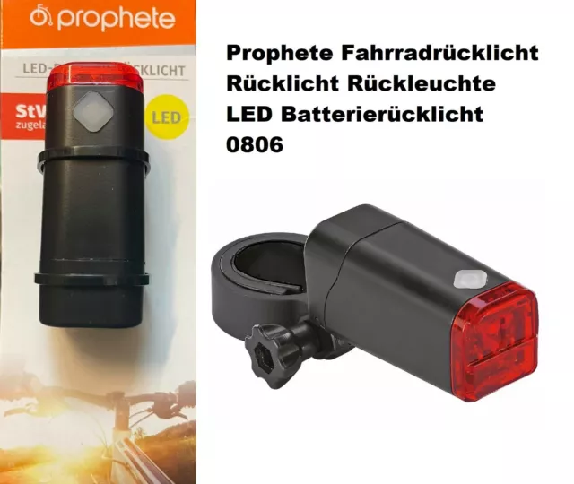 Prophete LED-Fahrrad-Rücklicht für Gepäckträger