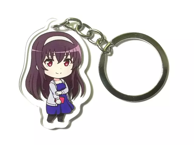 Utaha Kasumigaoka - Saekano How To Raise A Boring Girlfriend Anime Keychain