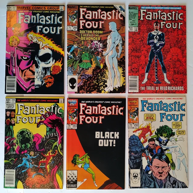 HUGE Fantastic Four JOHN BYRNE Lot 40 Issues—8.5-9.0—1980s!