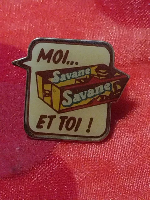 Pins Pin's Badge Collection Alimentaire Biscuit Gâteau LOGO MOI ET TOI!SAVANE 3