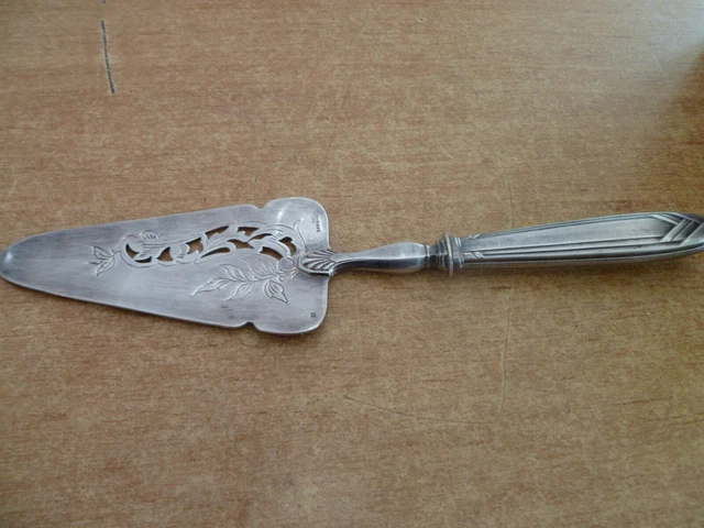 Pelle à Gâteau Dessert Argent Doré Fabrication Française - Vintage