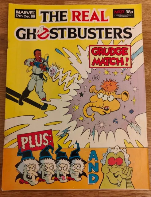 COMIC - Classic Marvel UK The Real Ghostbusters No #27 17th December 1988