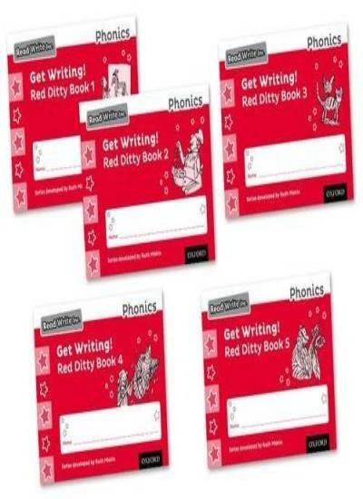 READ WRITE INC. Phonics: Get Writing! Red Ditty. Miskin, Archbold** £10 ...
