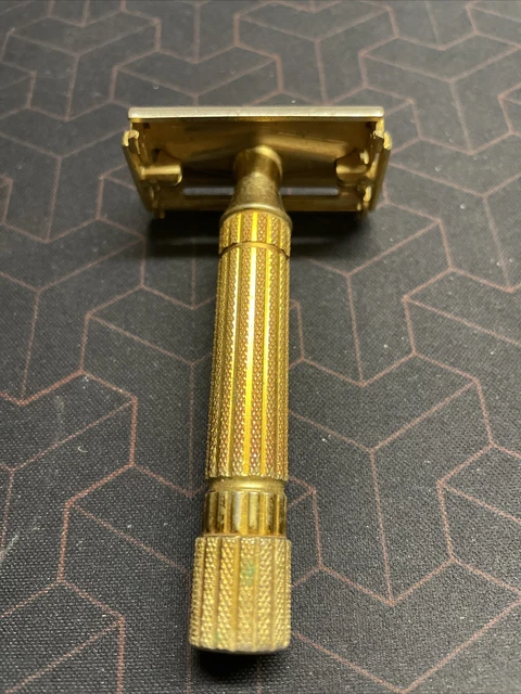 Gillette Aristocrat Style Super Speed Vintage Double Edge Safety Razor