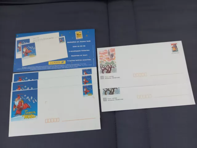 Carte de voeux avec enveloppe - lot de 3 cartes bonne année - La Poste