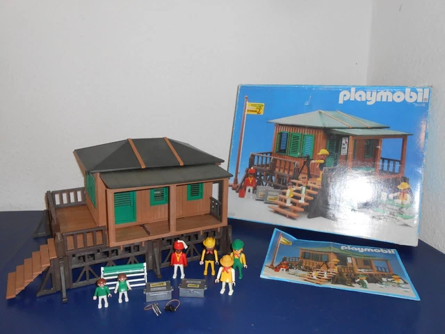 Playmobil Potager Playmobil 3433 Safari Stazione Ngorongoro - Oldtoys On Line Playmobil Chantier - Foto 12