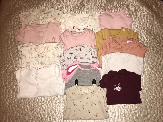 baby girl clothes 0-3 months bundle