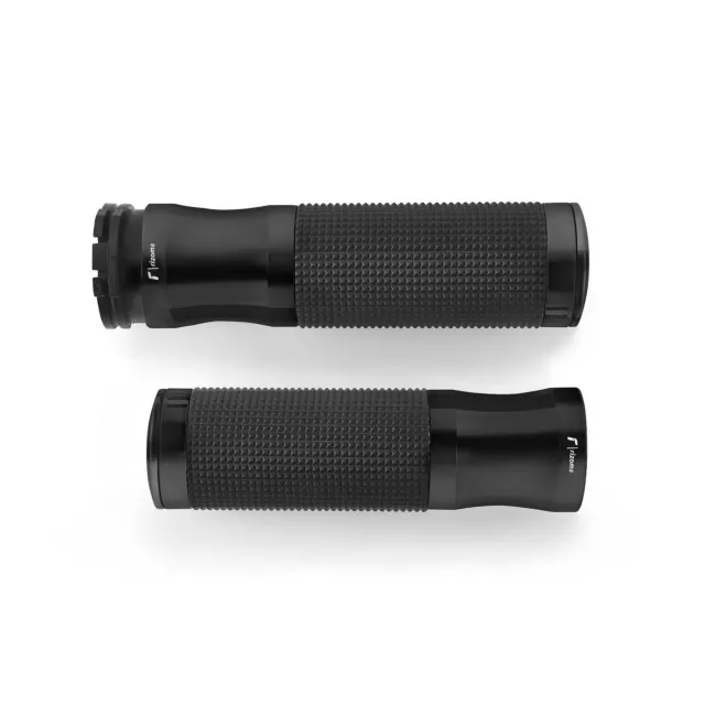RIZOMA Machined aluminum Grips and rubber cuffs SPORT LINE Ø 25,4 mm