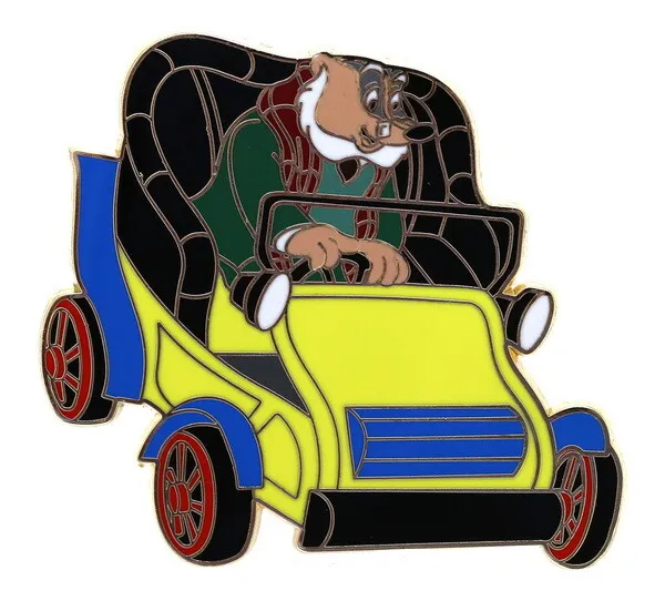 2015 Disney Mr. Toad's Wild Ride Angus MacBadger LE-300 Pin Rare